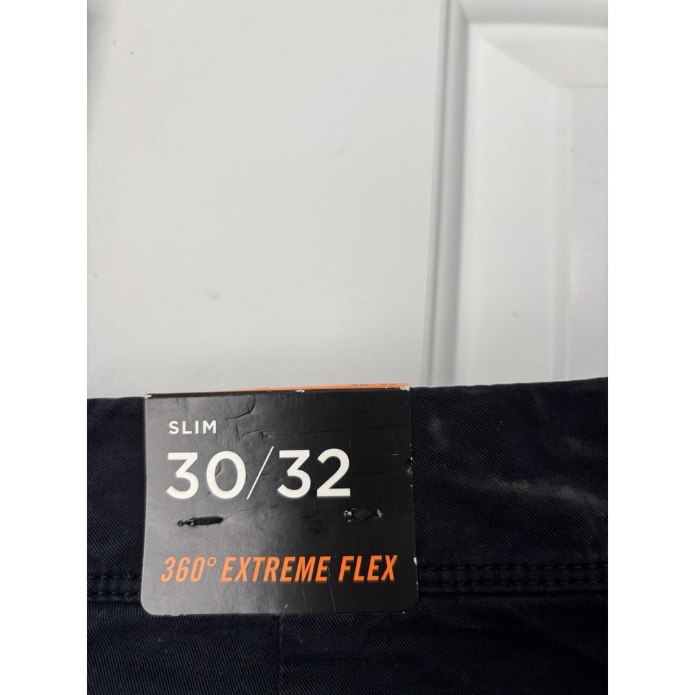 American‎ Eagle 360 Extreme Flex Straight Men's Slim 30 X 32 Pants Black - Picture 3 of 3